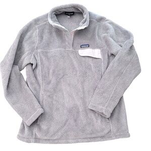 Patagonia Re-tool Snap Fleece Light Purple XL